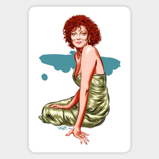 Susan Sarandon - An illustration by Paul Cemmick Magnet by PLAYDIGITAL2020